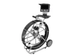 45mm AHD Pipe Inspection Camera 60m Dual View Rotating System