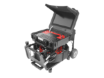 17mm& 23mm Dual Self-Leveling Lens Pipe Inspection Camera Dual Cable Reel Sewer Camera System