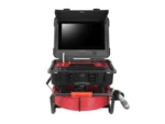 33mm Pan Tilt Rotation Sewer Camera with Manual Focus  HD Pipe Inspection Camera