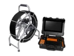 33mm AHD Sewer Pipe Inspection Camera 60m Cable Pan Tilt Rotation Drain Endoscope with Manual Focus Function