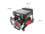 33mm Pan Tilt & 23mm Self Leveling Dual Camera Head Pipe System with Dual Cable Reel - Image 3