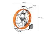 33mm Pan Tilt AHD  Pipe Camera 360 Degree Rotation Inspection Camera System - Image 4