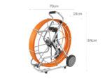 33mm Pan Tilt AHD Pipe Inspection Camera Manual Focus 360° Rotation Push Camera (60m-150m) - Image 6